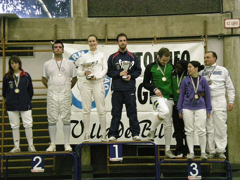 Laida Muguerza Bronce en el Villa de Bilbao